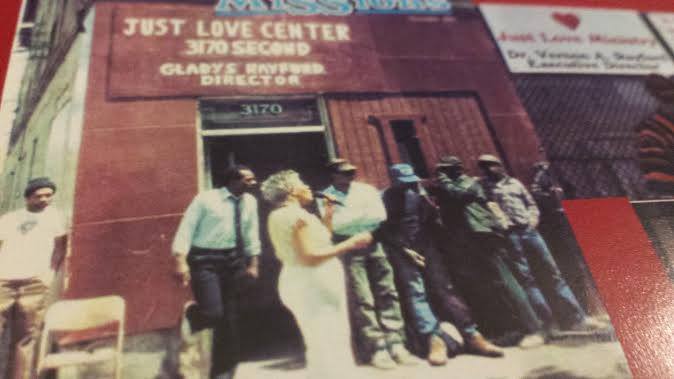 Mrs. Gladys Rutledge Rayford outside of Just Love Center helping Clients